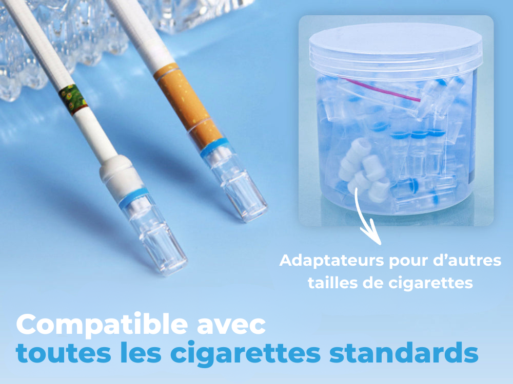 Filtre anti-goudron 100 pièces