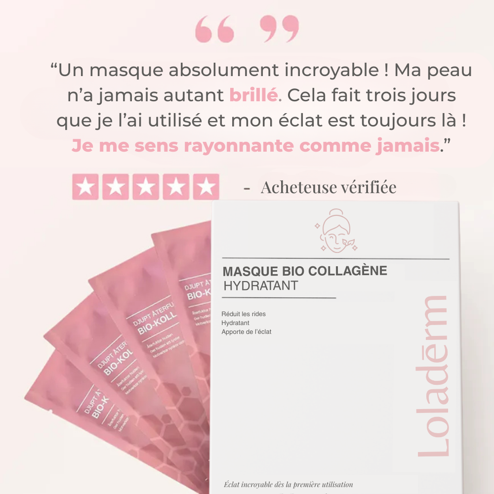 Masque Bio-Collagène Hydratant