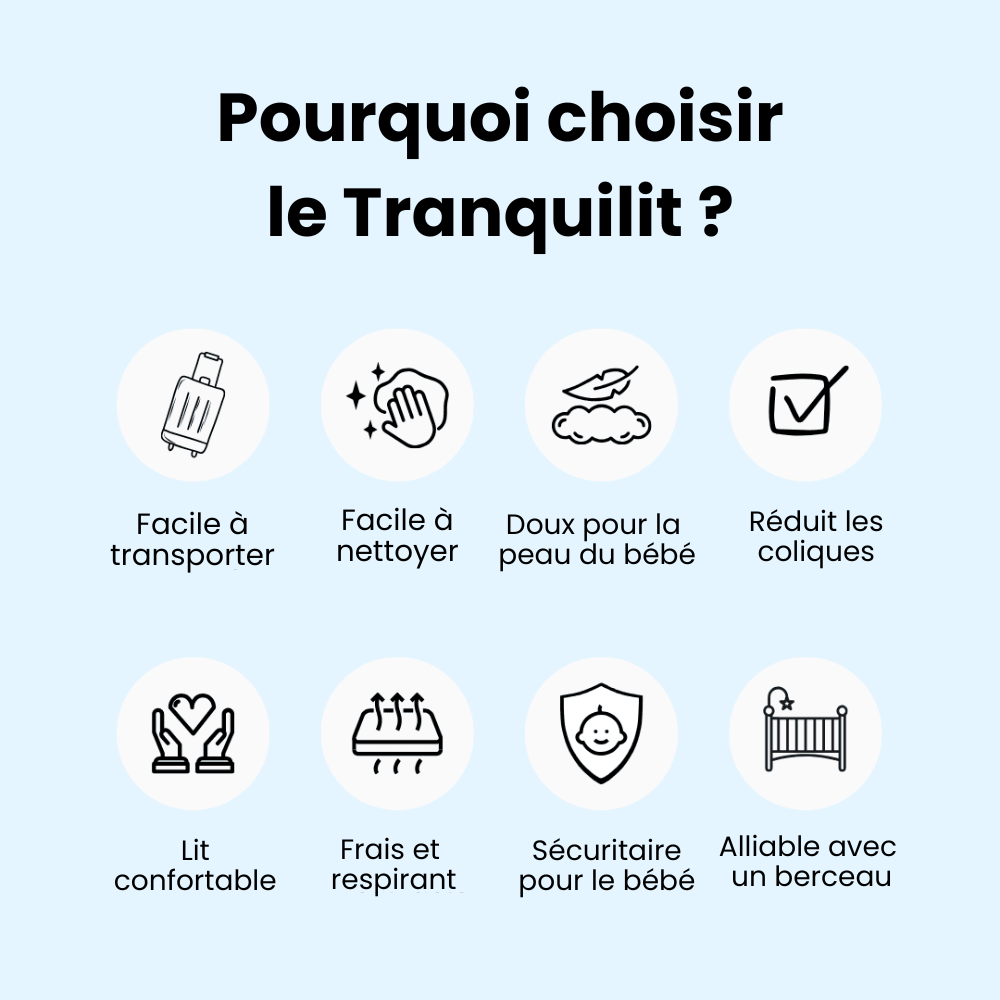 TranquiLit™ - Le lit ultime pour bébé